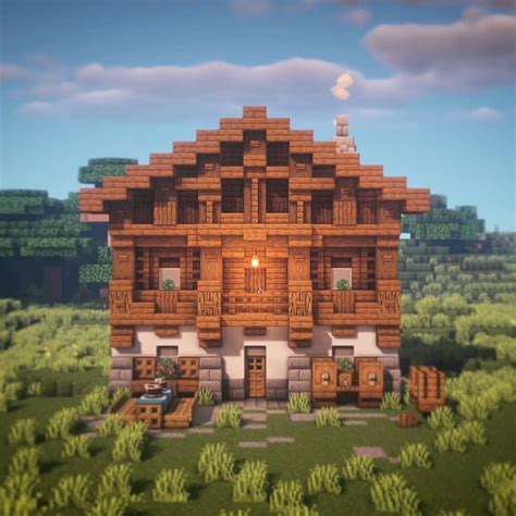 minecraft bavarian house.